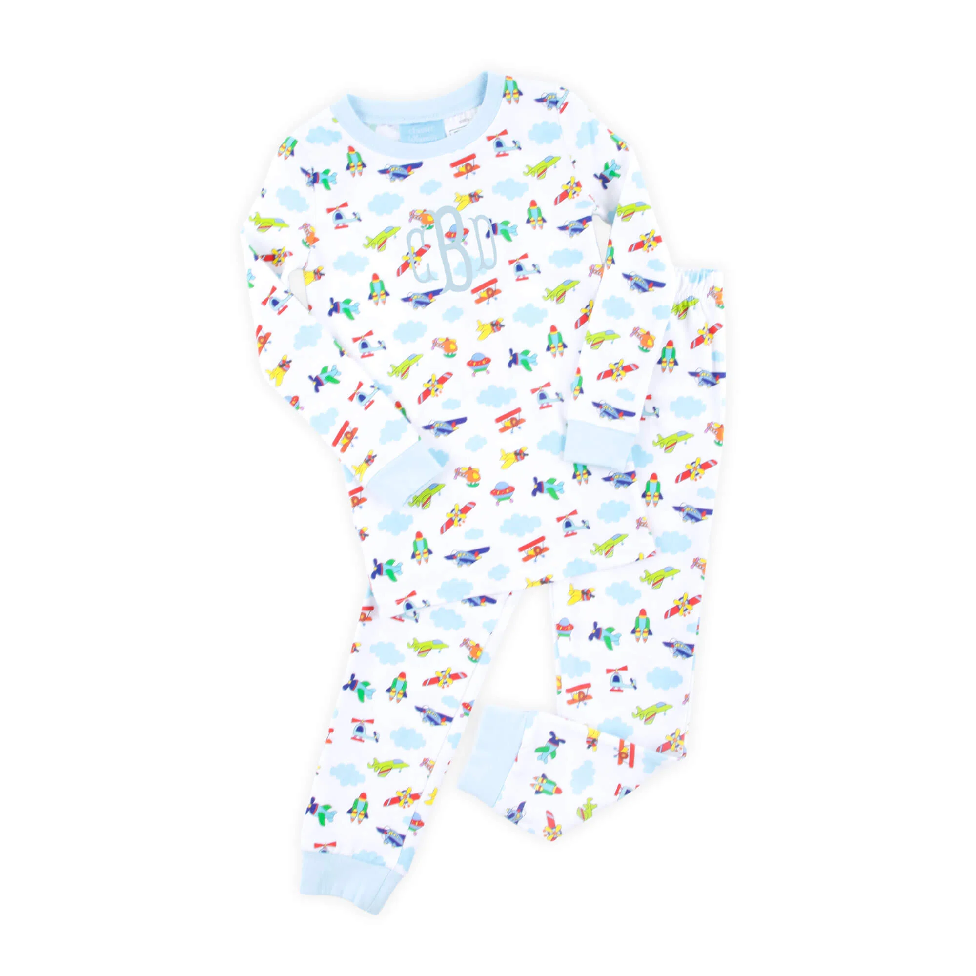 Airplane & Clouds Pajamas - Image 2