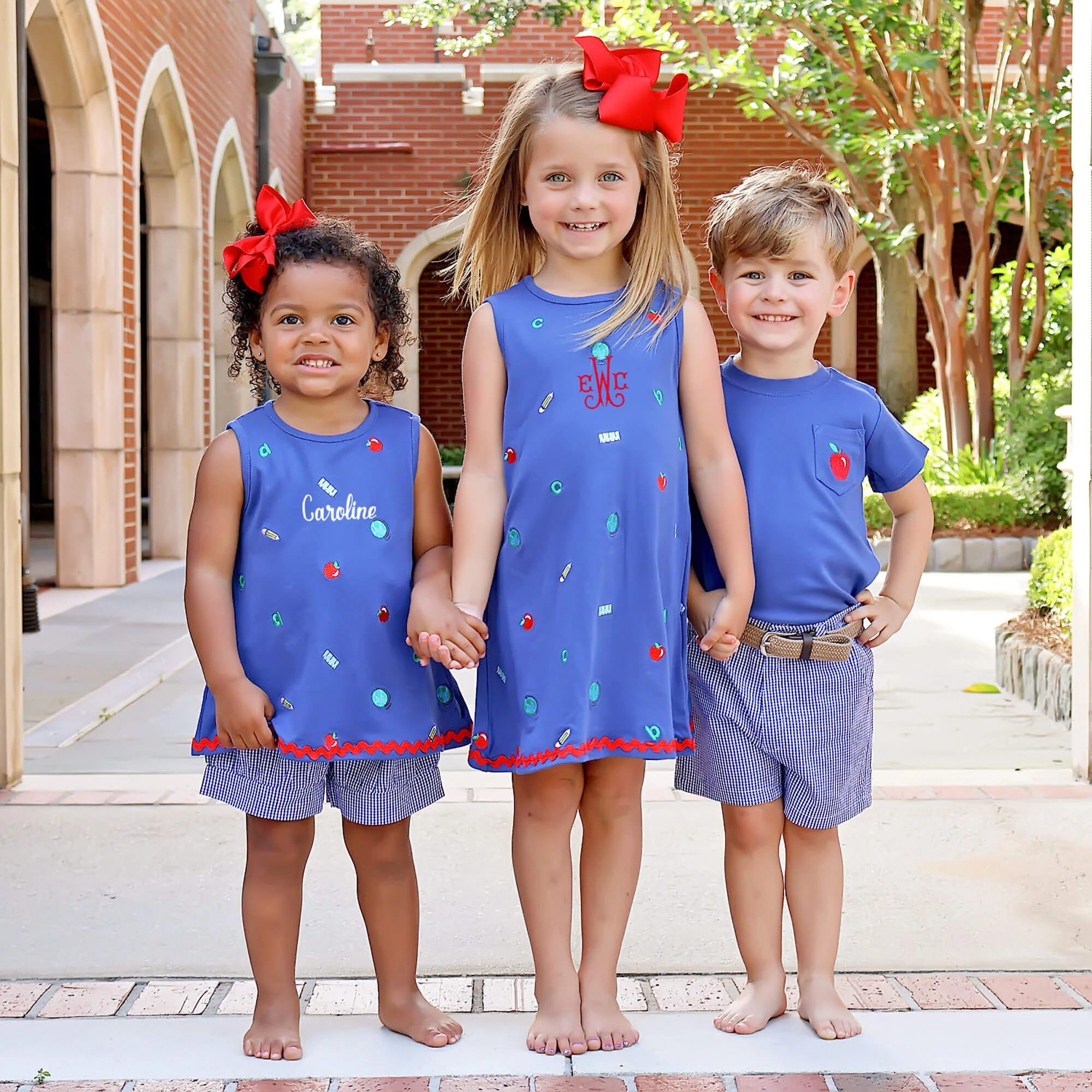 Apple Blue Short Sleeve Pocket Shirt - Image 3