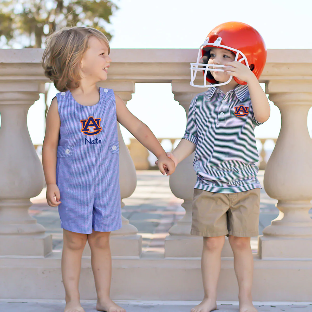 Clemson Embroidered Orange Performance Polo - Image 5