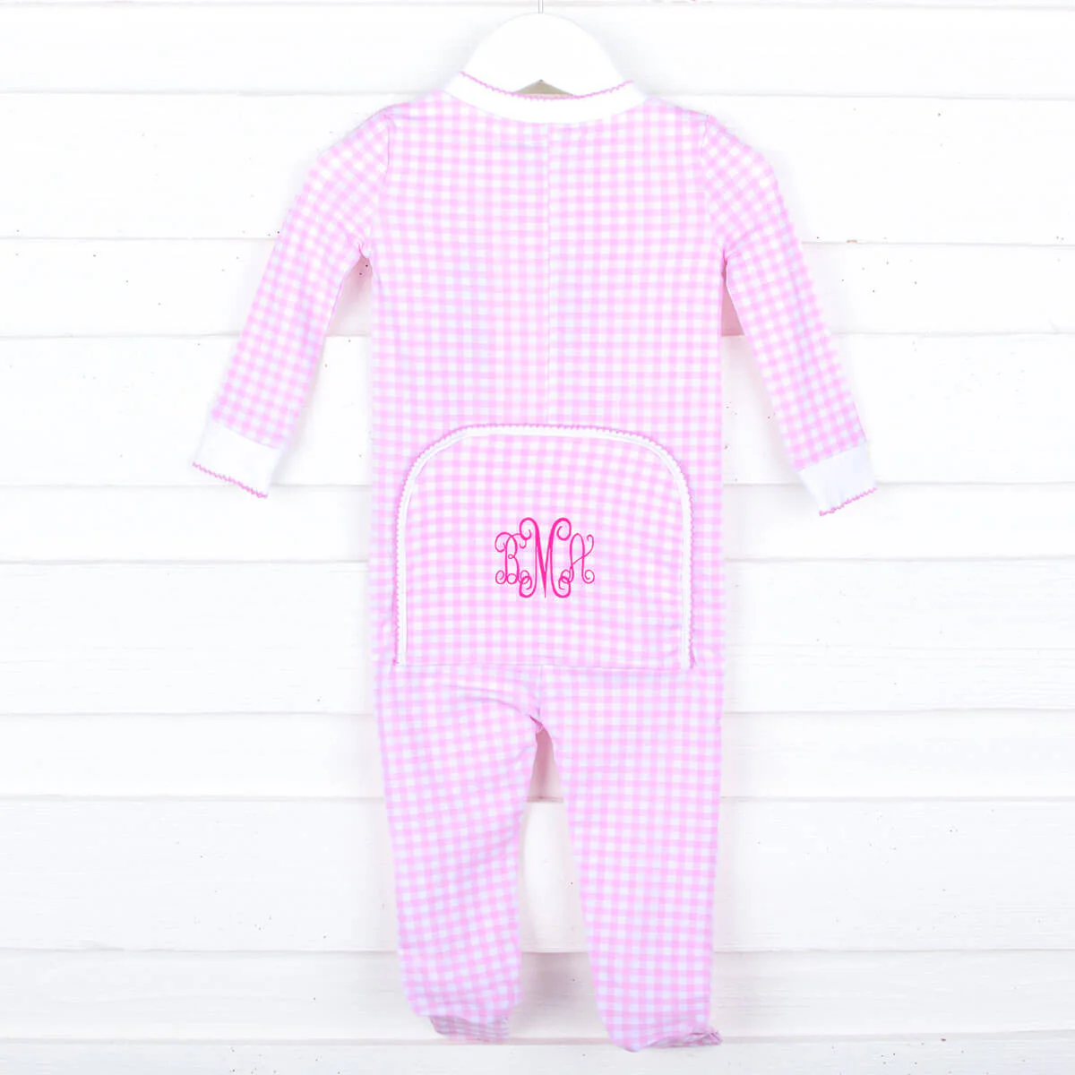Gingham Zip Sleeper - Image 14