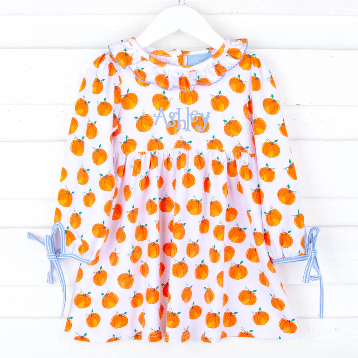 Bountiful Pumpkin Print Virginia Dress - Image 2