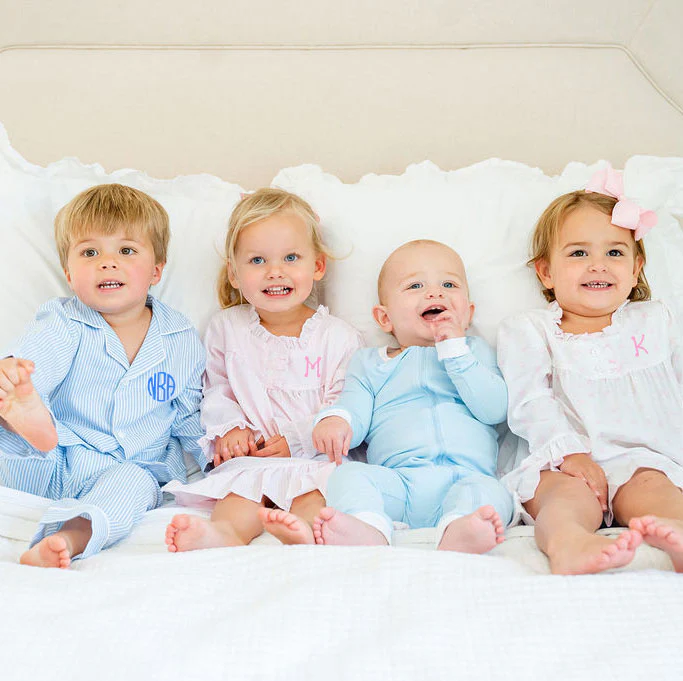 Pink Bow Long Sleeve Nightgown - Image 7