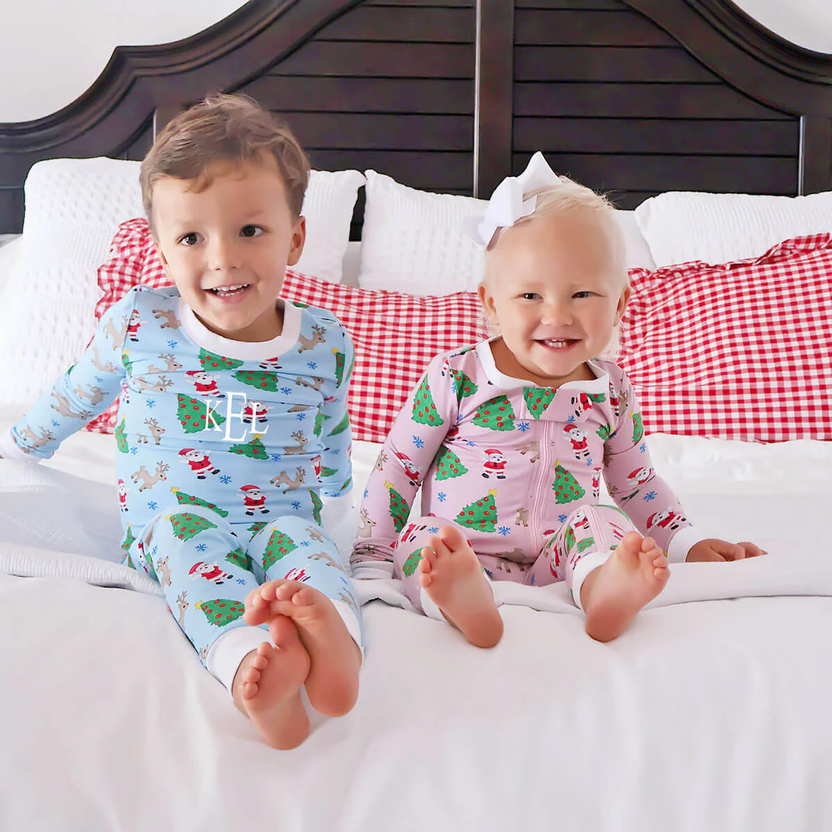 Christmas Cheer Blue Pajamas - Image 5