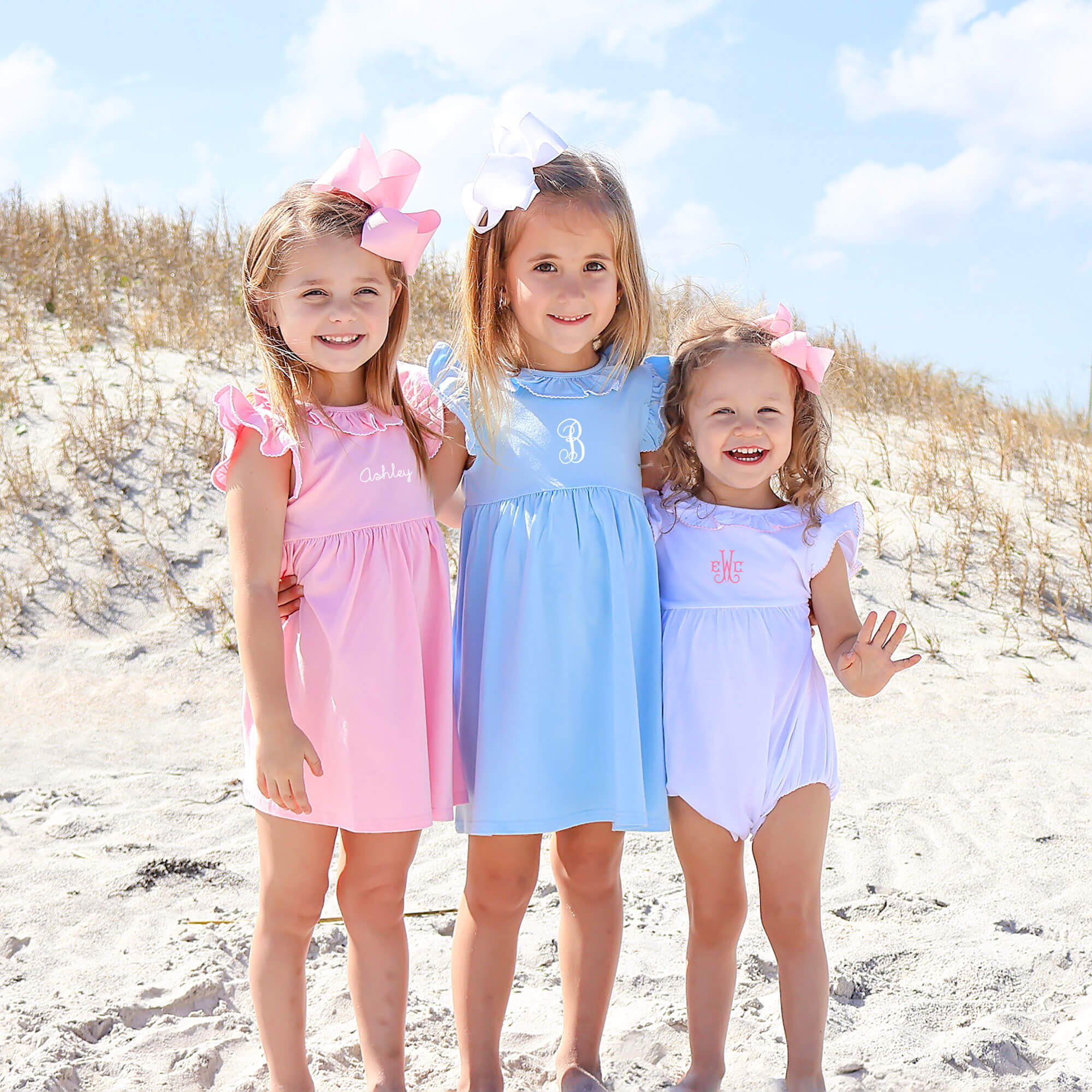 Colette Ruffle Collar Pink Knit Bubble - Image 2