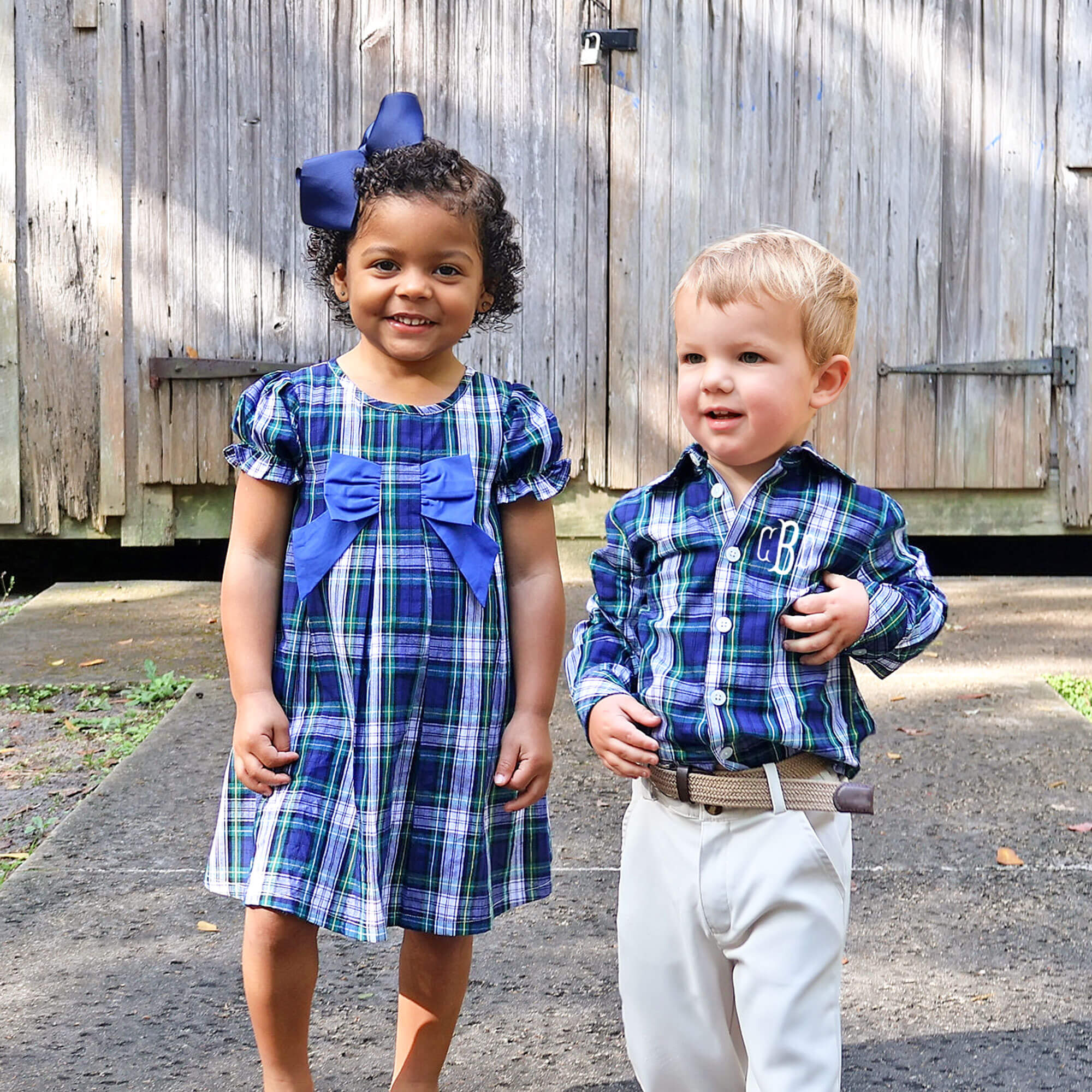 Galloway Plaid Isabella Dress - Image 3