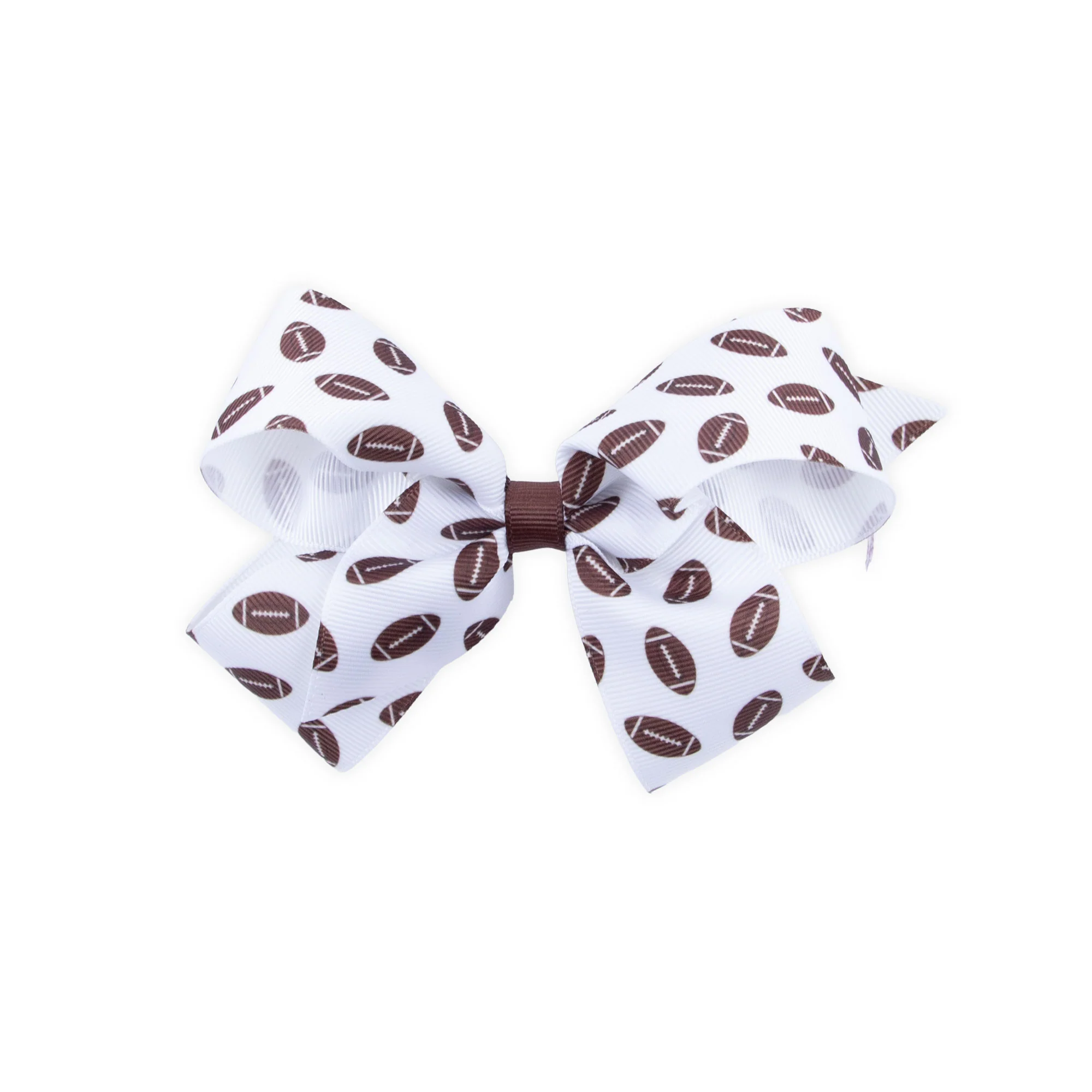 Game Day Football Hair Bow - Image 2
