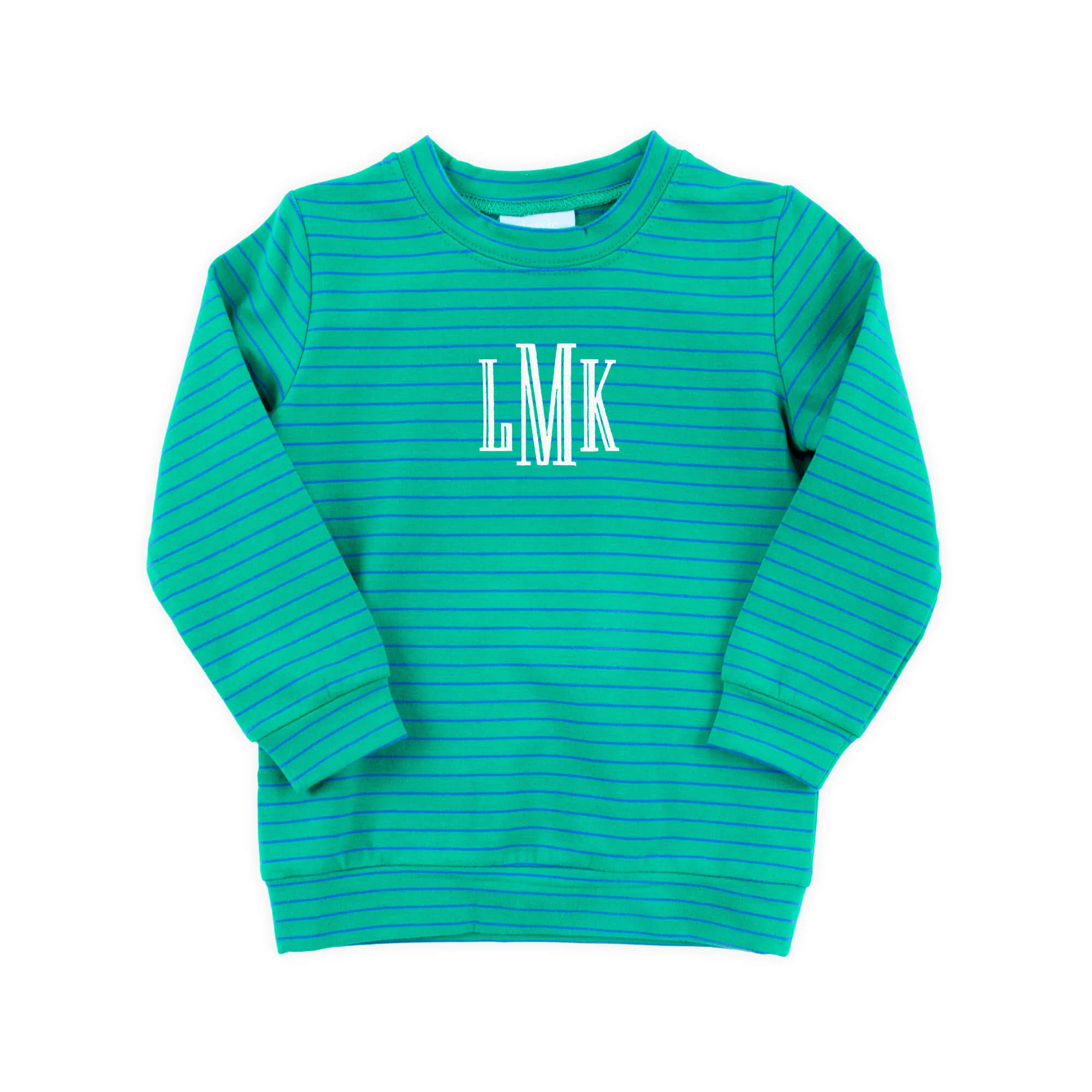 Green Stripe Sweatshirt
