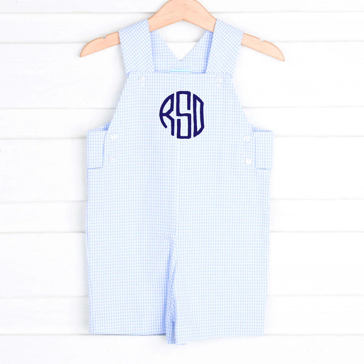 Light Blue Stripe Overall Jon Jon