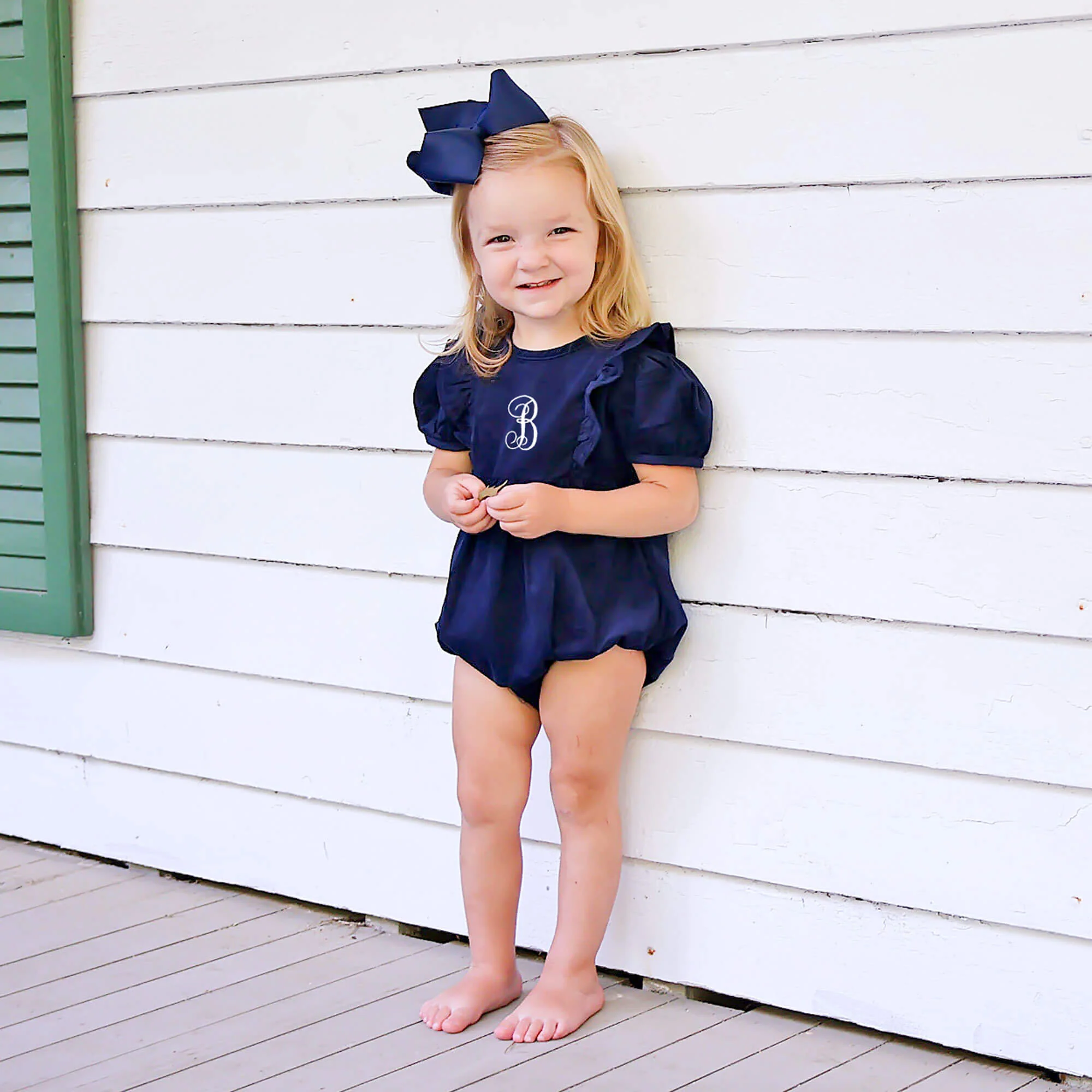 Navy Corduroy Olivia Bubble