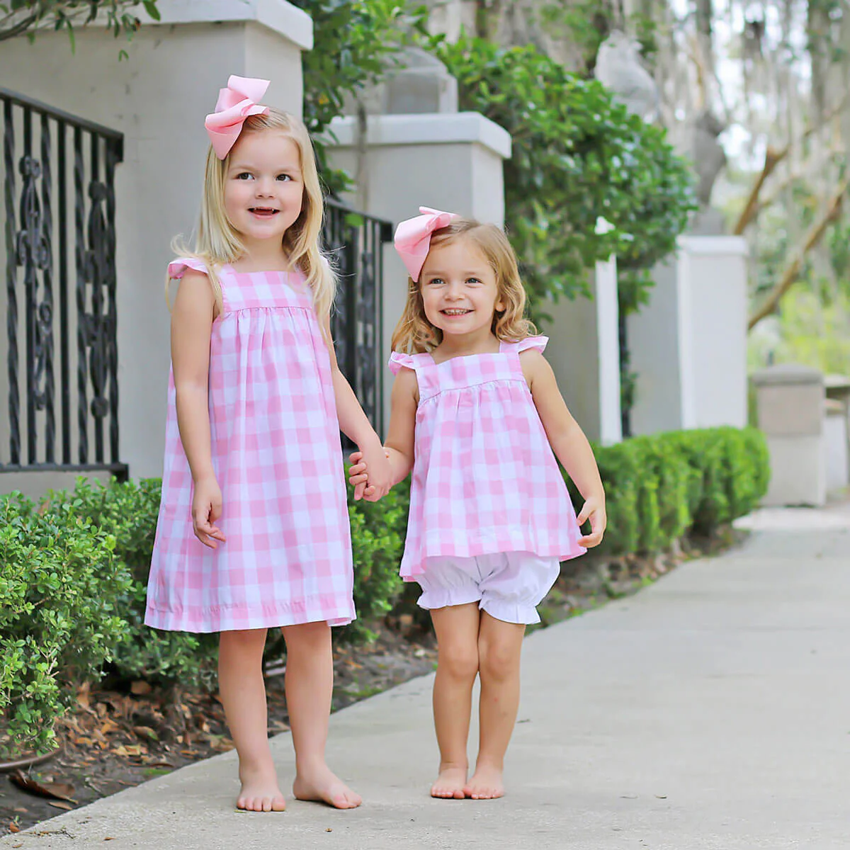 Pink Check Amy Bloomer Set - Image 5