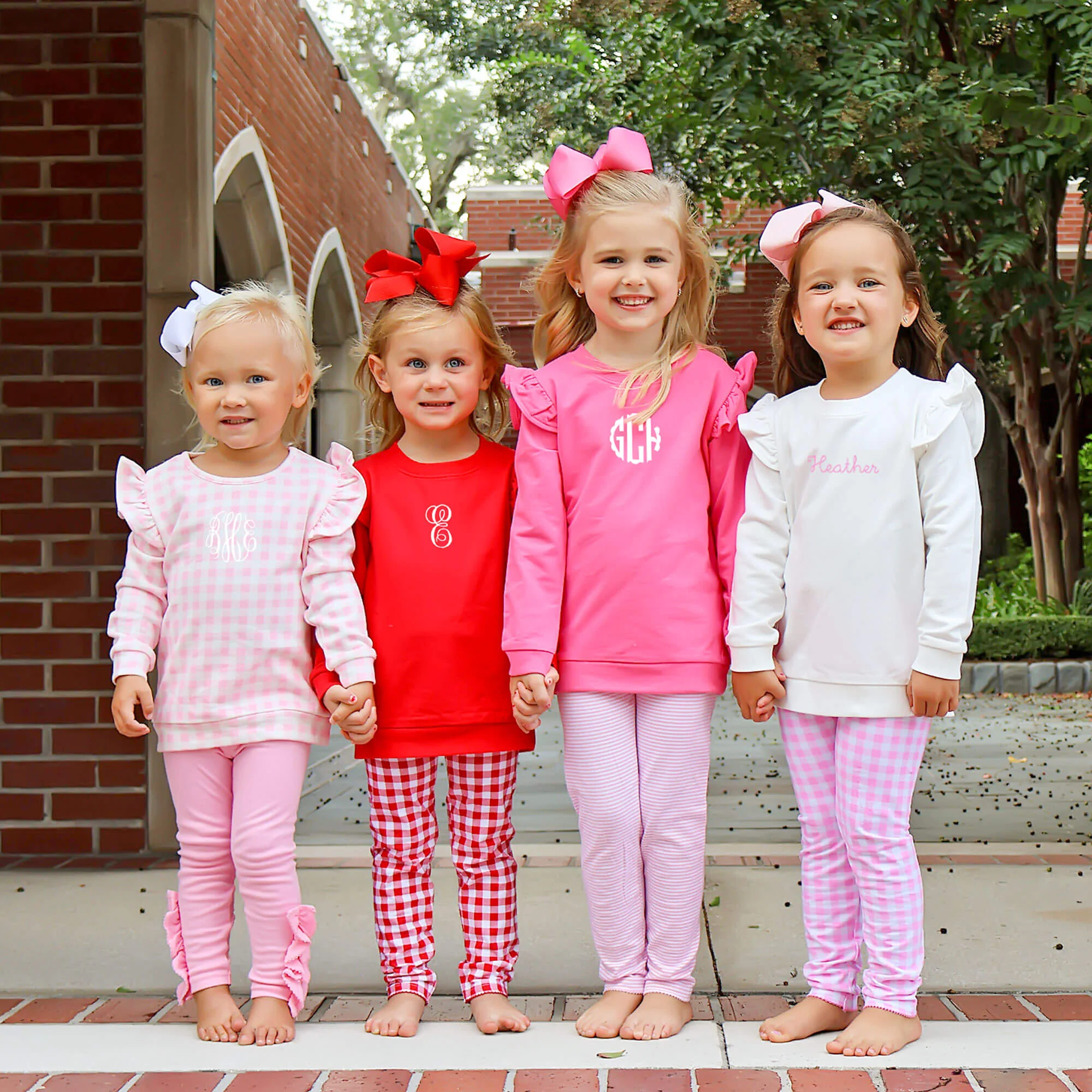 Pink Ruffle Sweatshirt - Image 3