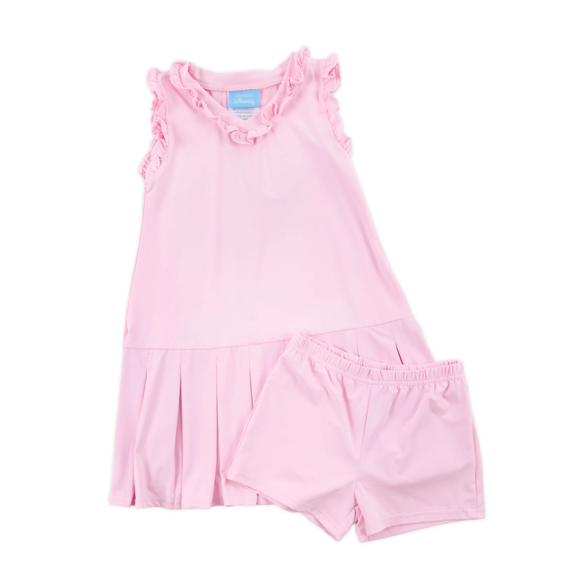 Pink Ruffle Tennis Dress - Image 2