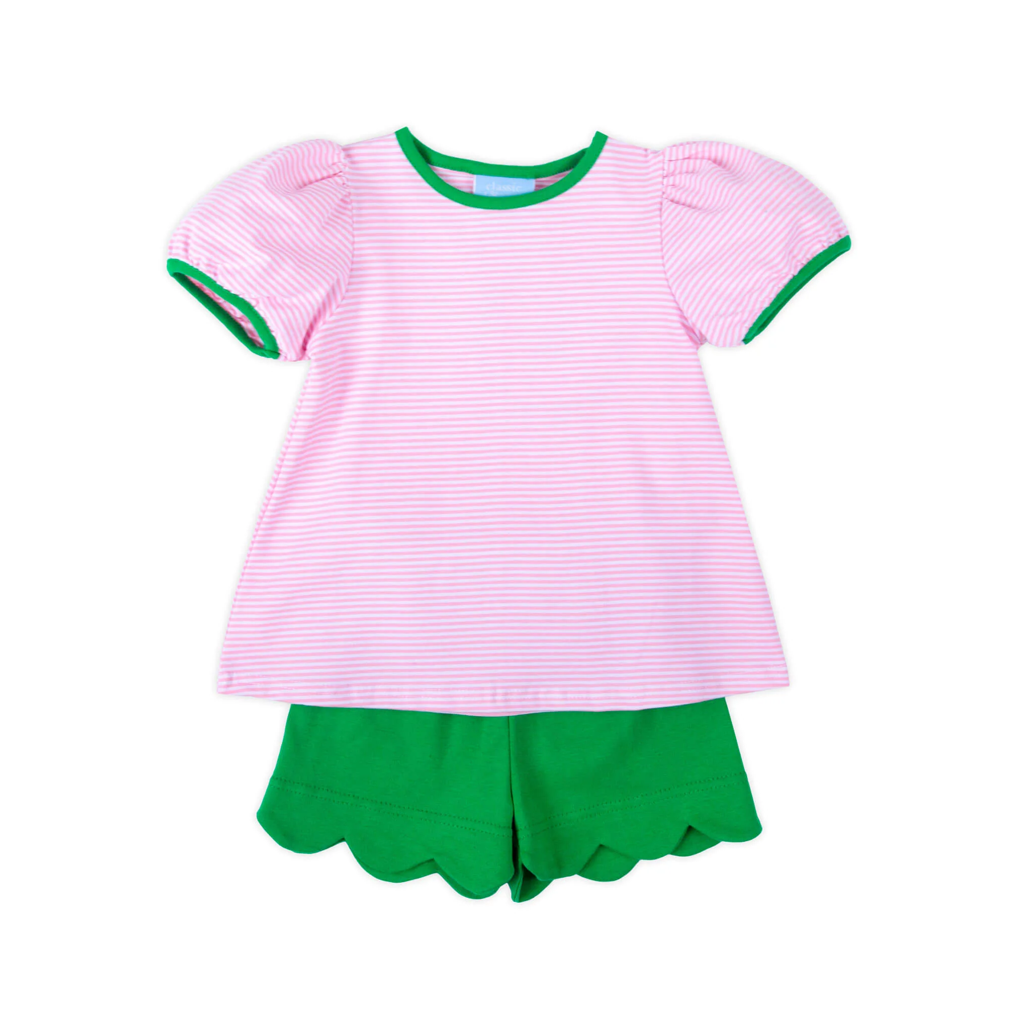 Pink Stripe Liv Short Set - Image 5