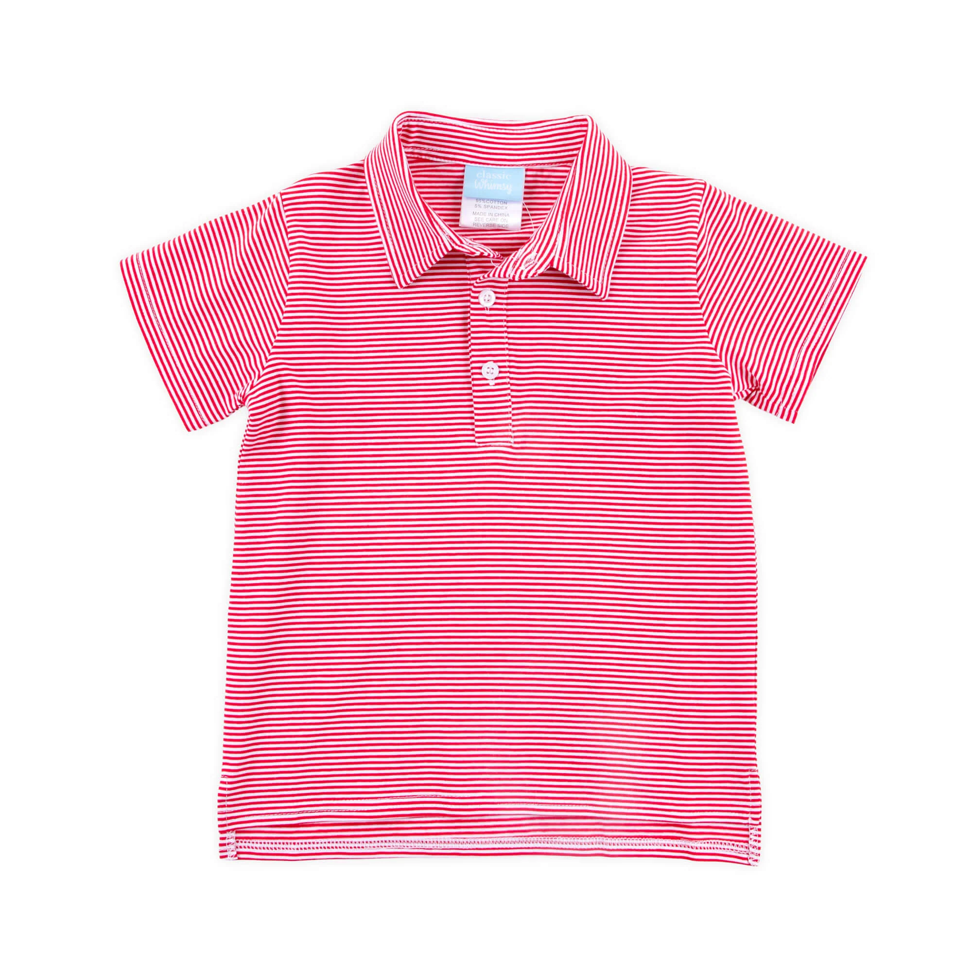 Red Stripe Polo - Image 5