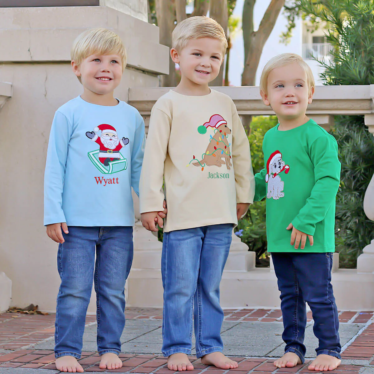 Santa Paws Long Sleeve Shirt - Image 4