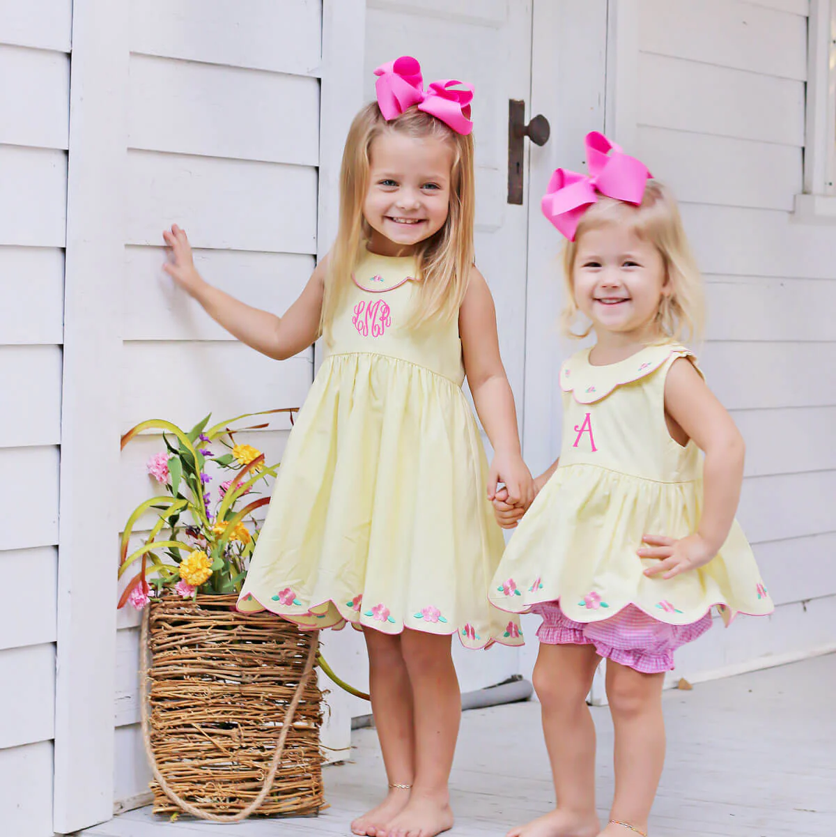 Simply Spring Flowers Yellow Lena Bloomer Set - Image 7