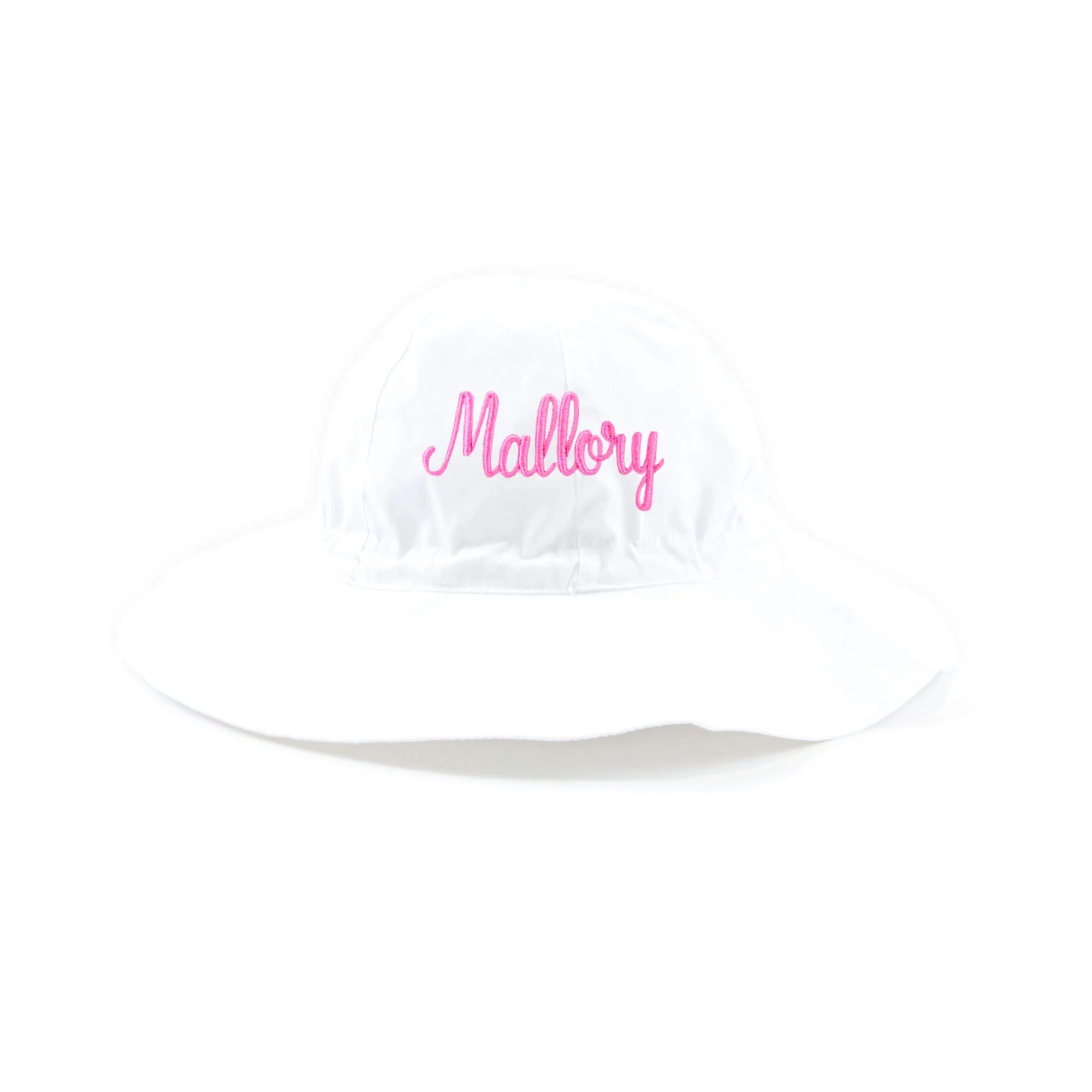 White Baby Sun Hat - Image 4