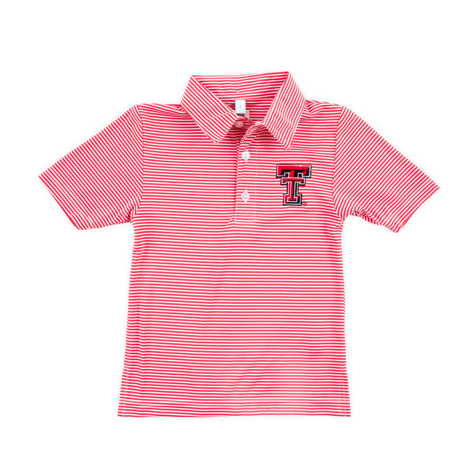 Texas Tech Embroidered Red Performance Polo - Image 4