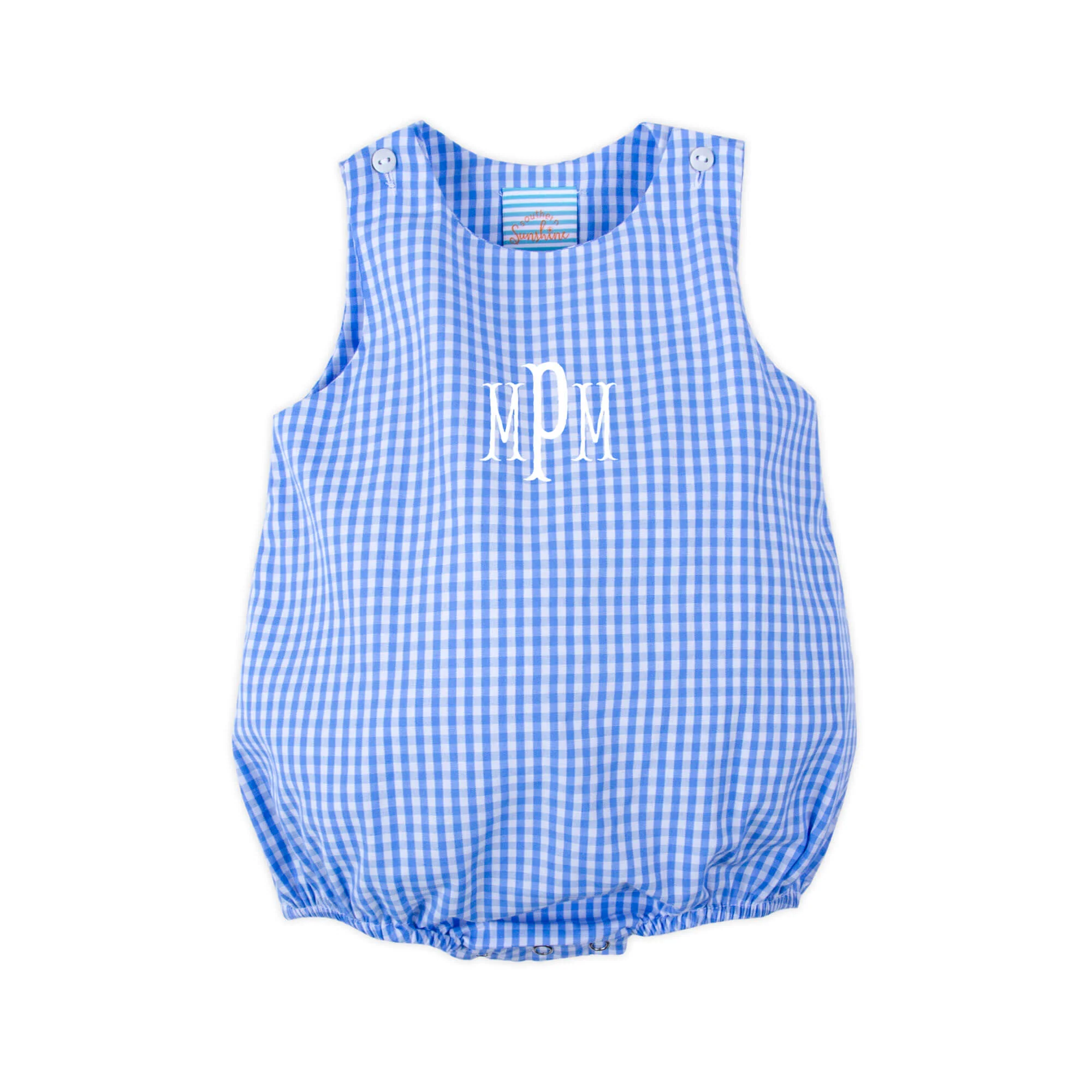 Blue Gingham Sun Bubble